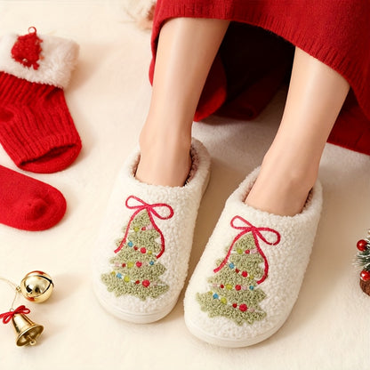 ⏰Christmas Sale 50% OFF🎄Christmas Plush Slippers🎀 - Fall Winter Gift