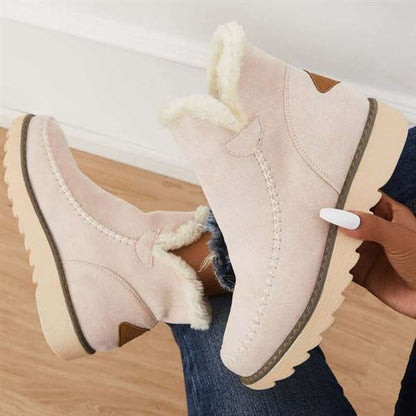 💝LAST DAY 50% OFF⭐Women's Classic Slip Resistant Ankle Snow Boots